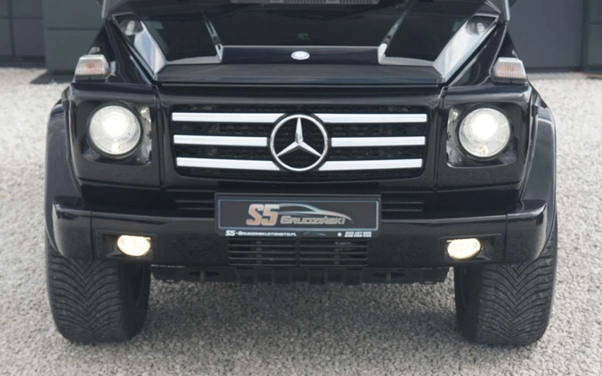Mercedes-Benz Klasa G cena 225000 przebieg: 128000, rok produkcji 2011 z Brusy małe 172